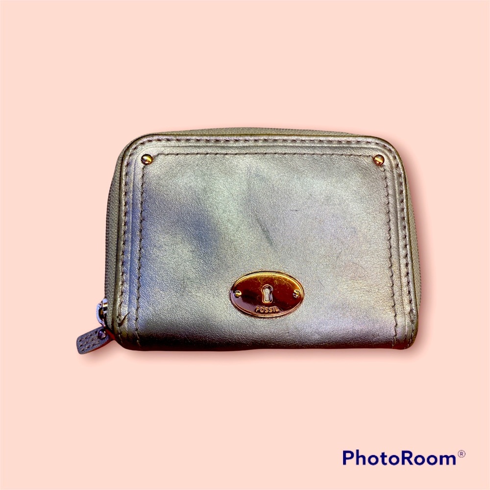 Fossil leather wallet